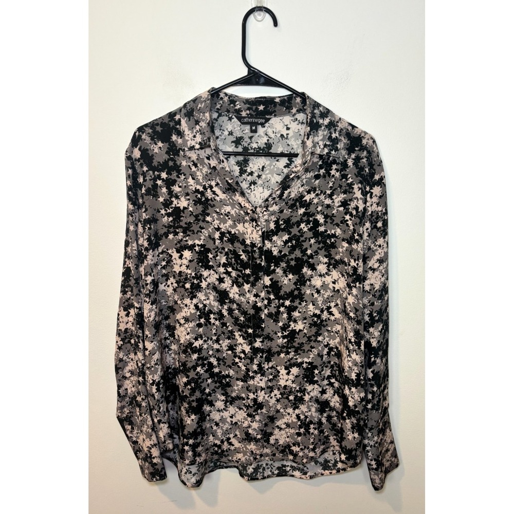 Catherinegee Women's Silk Blouse Size Medium